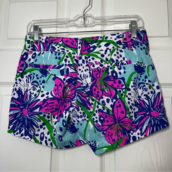 LILLY PULITZER Resort White in the Garden Women's Callahan Shorts Size 00 - Picture 2 of 9